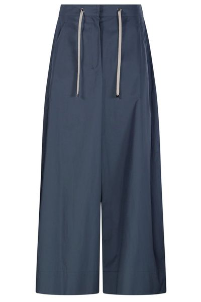 'S Max Mara Gufo Drawstring Wide-Leg Pants