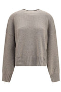 Malo Ribbed Crew Neck Knitted Sweater