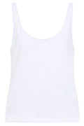 Prada Triangle-Logo Patch Tank Top