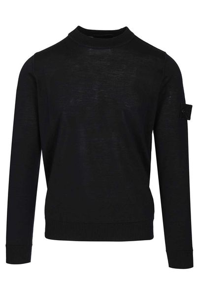 Stone Island Lightweight Crew Neck Knitted Sweater
