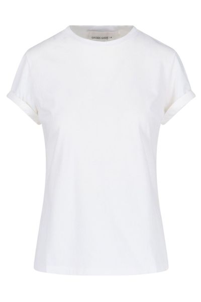 Golden Goose Deluxe Brand Logo Detailed Crewneck T-Shirt