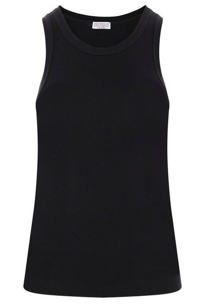 Brunello Cucinelli Embellished Tank Top