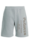 Alexander McQueen Logo Printed Shorts