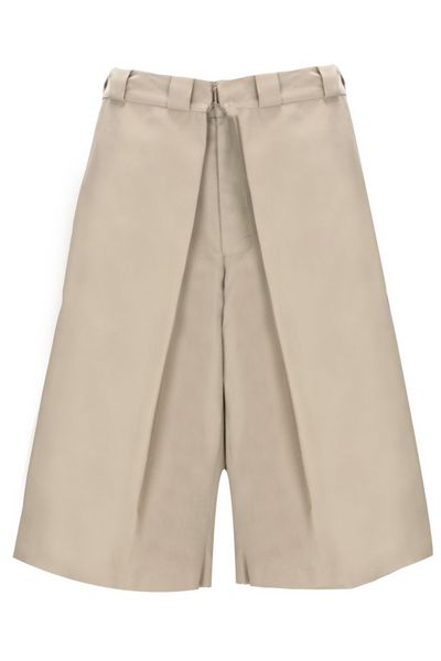 Givenchy Raw Bottom Chino Bermuda Shorts