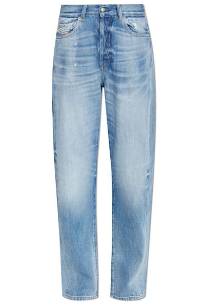 Diesel 1974 D-Ellz Distressed Relaxed Jeans