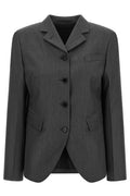 Jil Sander Asymmetric Single-Breasted Blazer