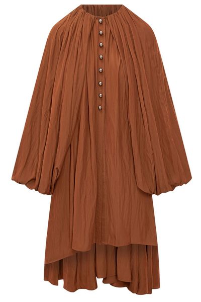 Lanvin Wide Leg Pleated Dress