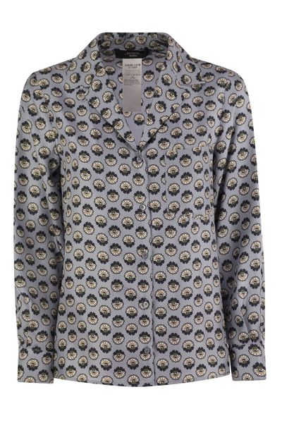 Weekend Max Mara Oncia All-Over Printed Button-Up Shirt