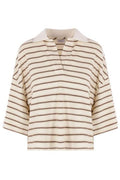Brunello Cucinelli Striped Polo Shirt