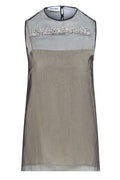 Miu Miu Crewneck Sleeveless Top
