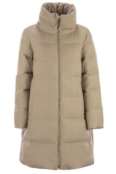 Herno Quilted Zip-Up Coat