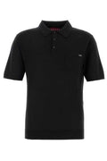 Gucci Fine Knit Short-Sleeve Polo Top