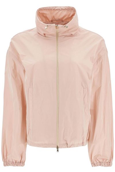 Herno Drawstring Zip-Up Jacket