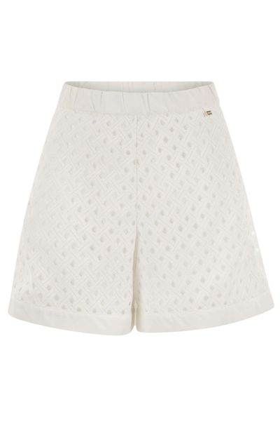 Herno Cut-Out Elasticated Waistband Shorts