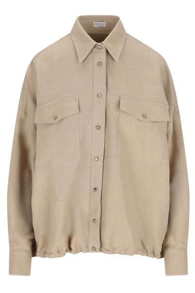 Brunello Cucinelli Fluid Twill Shirt