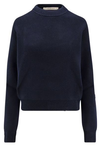 Golden Goose Deluxe Brand Distressed Crew Neck Jumper