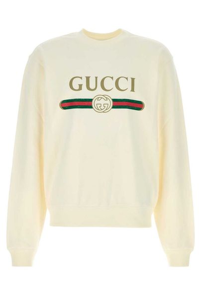 Gucci Logo Printed Crewneck Sweatshirt