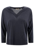 Herno V-Neck Knitted Jumper