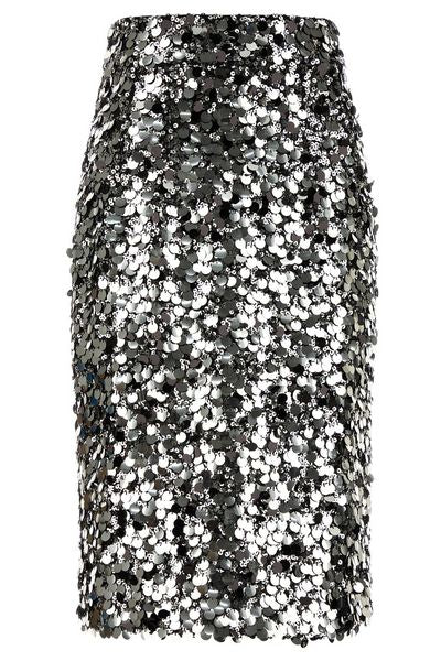 Dolce & Gabbana Sequined Midi Skirt