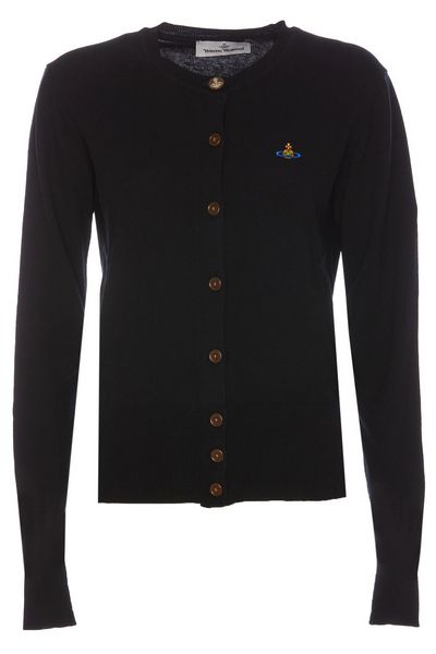 Vivienne Westwood Orb Embroidered Knitted Cardigan