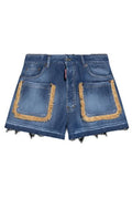 Dsquared2 Summer Lovers Denim Baggy Shorts