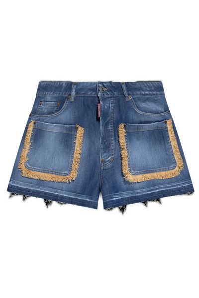 Dsquared2 Summer Lovers Denim Baggy Shorts