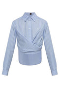 Loewe Wrap-Tie Striped Shirt