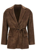 Brunello Cucinelli Microribbed Velvet Blazer