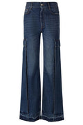 Stella McCartney Vintage Wash Cargo Jeans