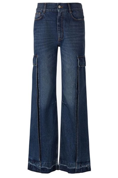Stella McCartney Vintage Wash Cargo Jeans