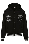Valentino Buttoned Long-Sleeved Hoodie