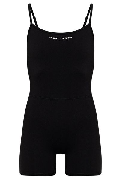 Sporty & Rich Essentials Short Jumpsuit