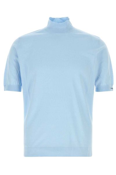 Prada Short-Sleeved Knitted Jumper