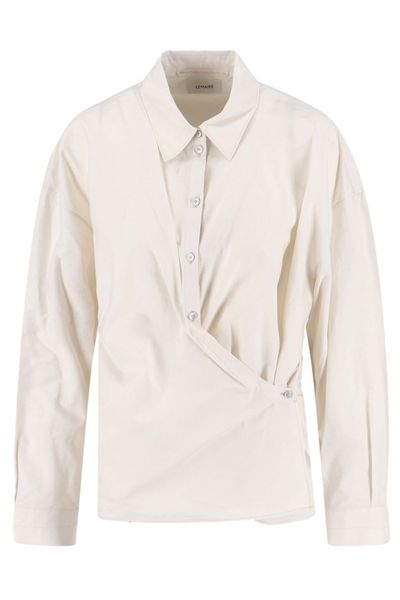 Lemaire Long Sleeved Twisted Shirt