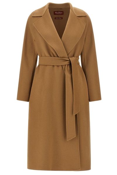 Max Mara Studio Cles Belted Robe Coat