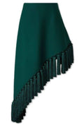 Alaïa Asymmetrical Tassel Skirt