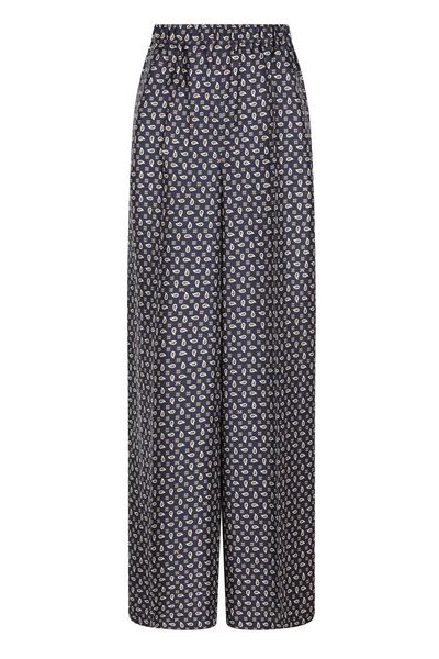 Max Mara Vischio All-Over Printed Trousers