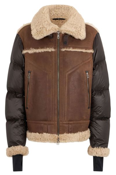 Moncler Grenoble Argens Shearling Down Jacket