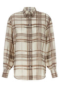 Brunello Cucinelli Checked Long Sleeved Shirt