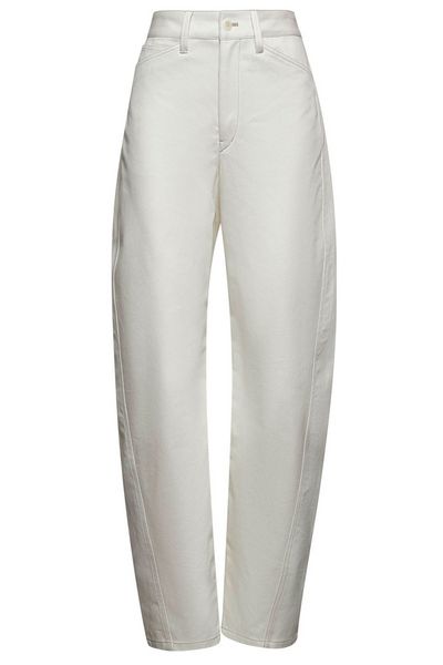 Lemaire Contrast Stitching Tapered Jeans