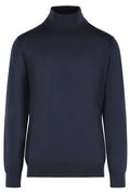 Zegna Fine-Knit Turtleneck Sweater