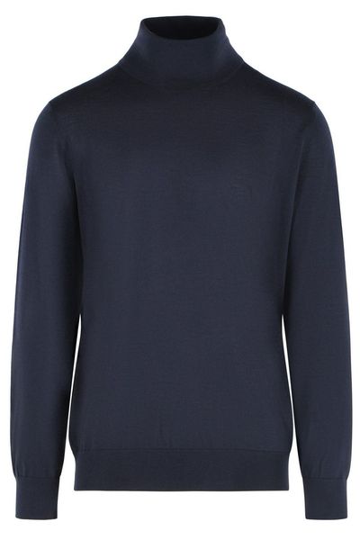 Zegna Fine-Knit Turtleneck Sweater