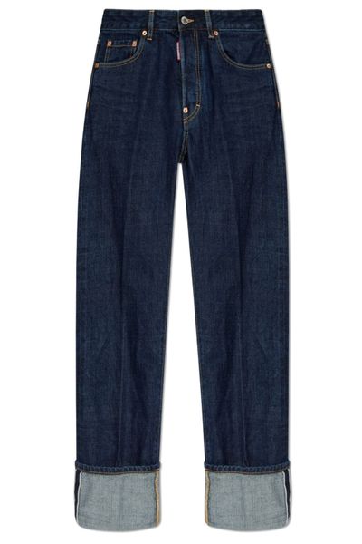 Dsquared2 Authentic Denim Wash Tomboy Jeans