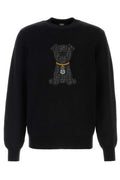 Fendi FF Dog Crewneck Knitted Jumper