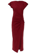 Isabel Marant Nadela Ruched Midi Dress
