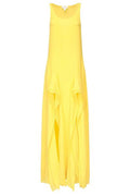 Alaïa Georgette Ruffle Dress