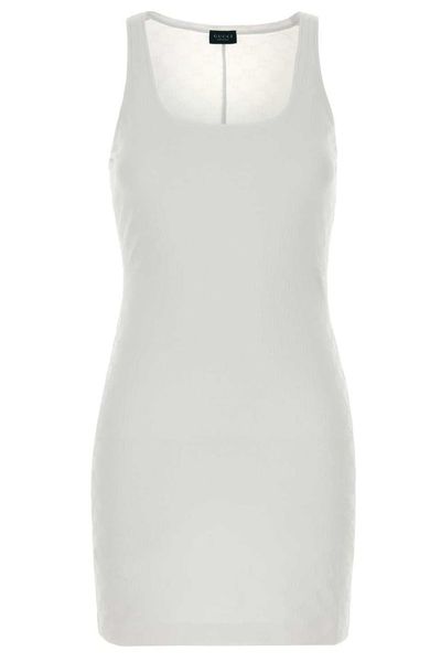 Gucci GG Jersey Jacquard Dress
