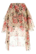 Loewe Floral Print Skirt
