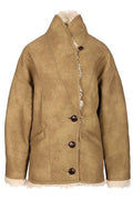 Isabel Marant Étoile Clea Buttoned Shearling Coat