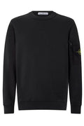 Stone Island Logo Patch Cotton Sweatshirt